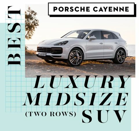 prix de la meilleure voiture meilleur SUV intermédiaire de luxe porsche cayenne