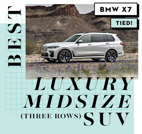 prix de la meilleure voiture meilleur SUV intermédiaire de luxe bmw x7