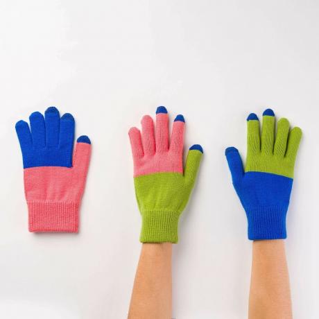 Paire et gants de rechange en tricot pour écran tactile
