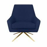 Encre bleue chaise pivotante