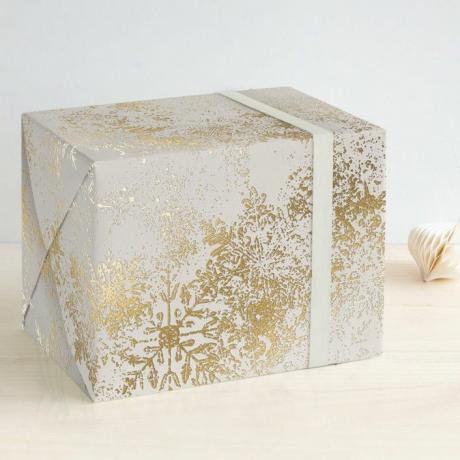 Papier cadeau Snow Flurries par Leah Bisch